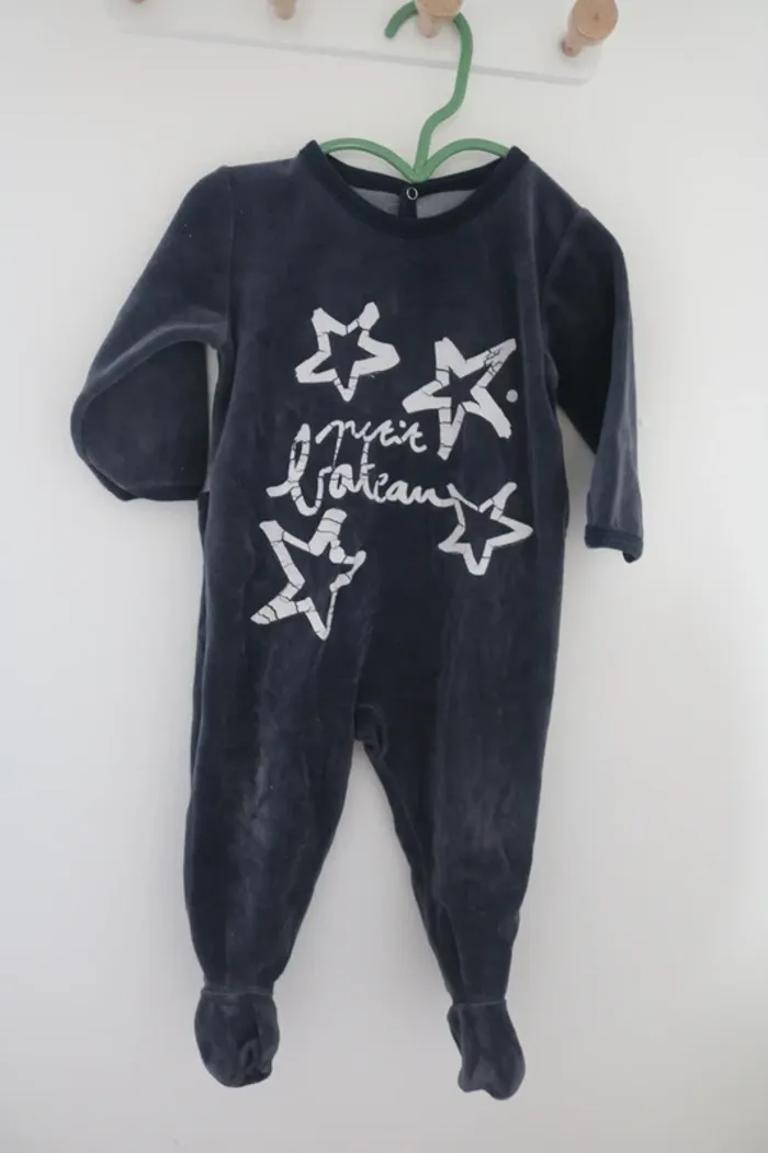 Lot pyjamas hiver garçon 9 mois - photo numéro 4