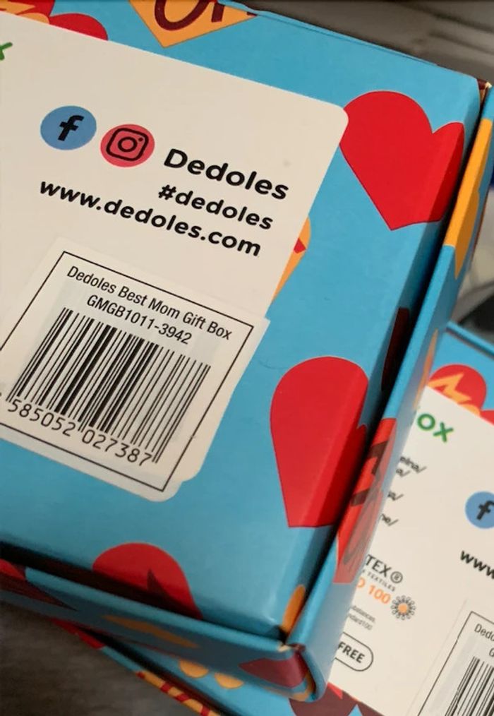 Coffret chaussettes Bonne fête maman - Dédoles - photo numéro 3