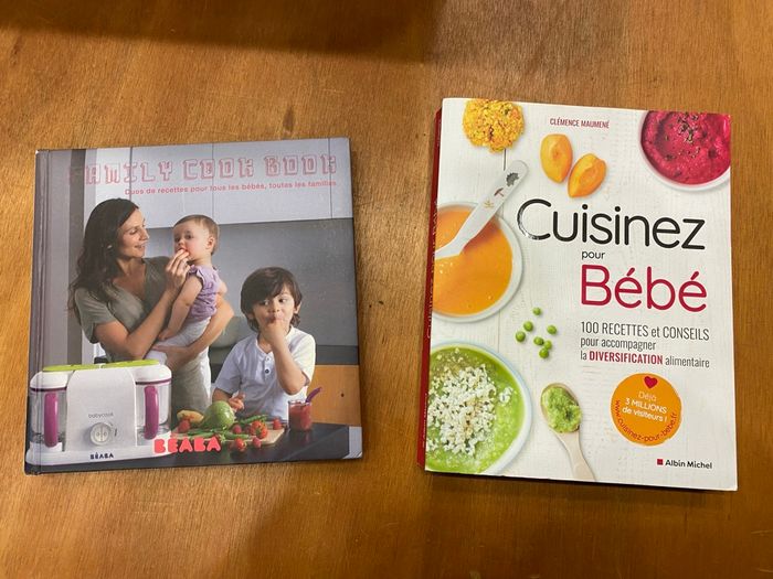 Livre de cuisine bébé