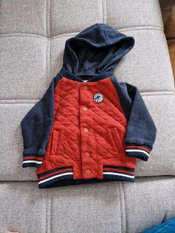 Veste à capuche 9 mois