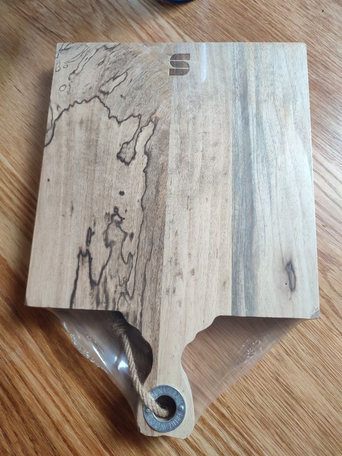 Planche a découper en bois de manguier neuve - photo numéro 4