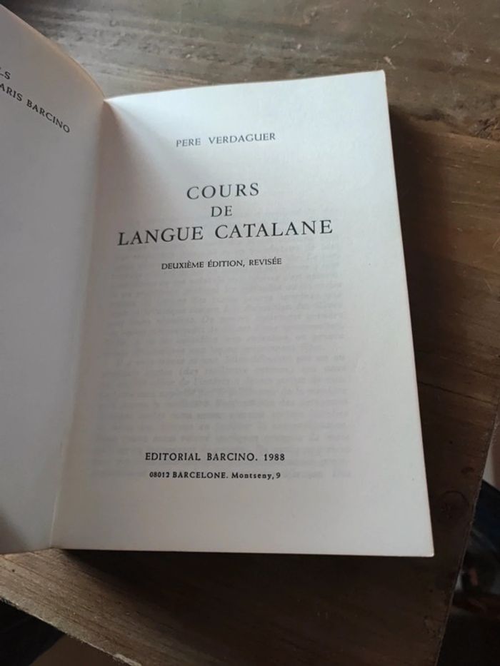 Cours de la langue catalane 1988 - photo numéro 2