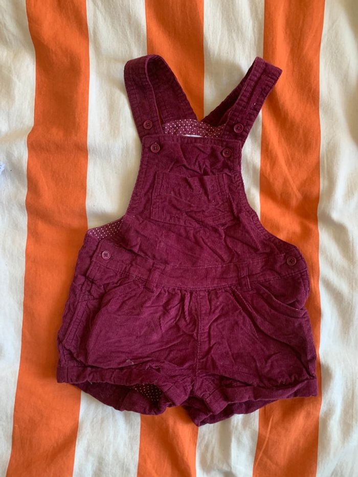 Salopette short
