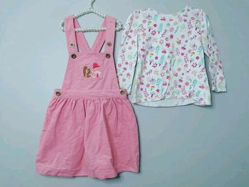 18 mois fille robe, tee-shirt