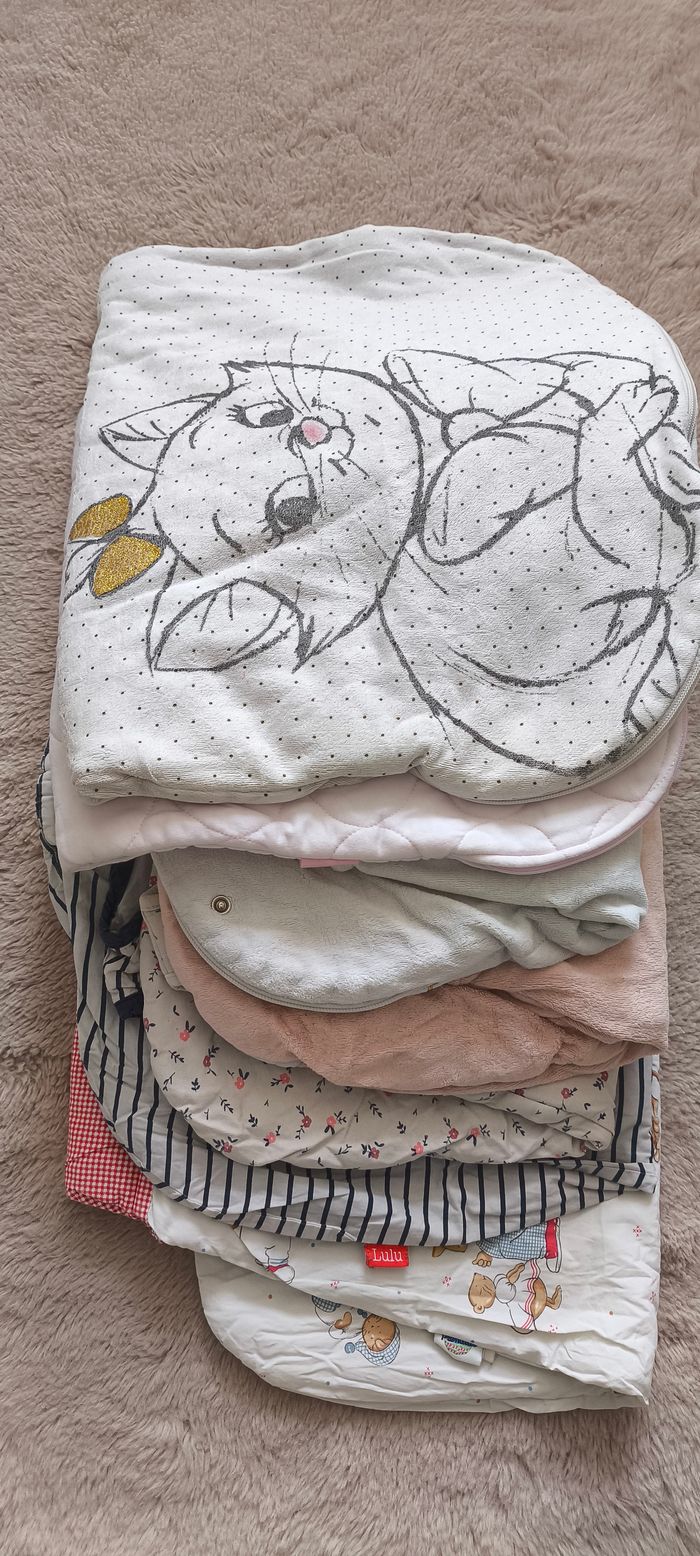 Lot de 7 gigoteuses bébé fille – 0 à 6 mois – Automne/Hiver