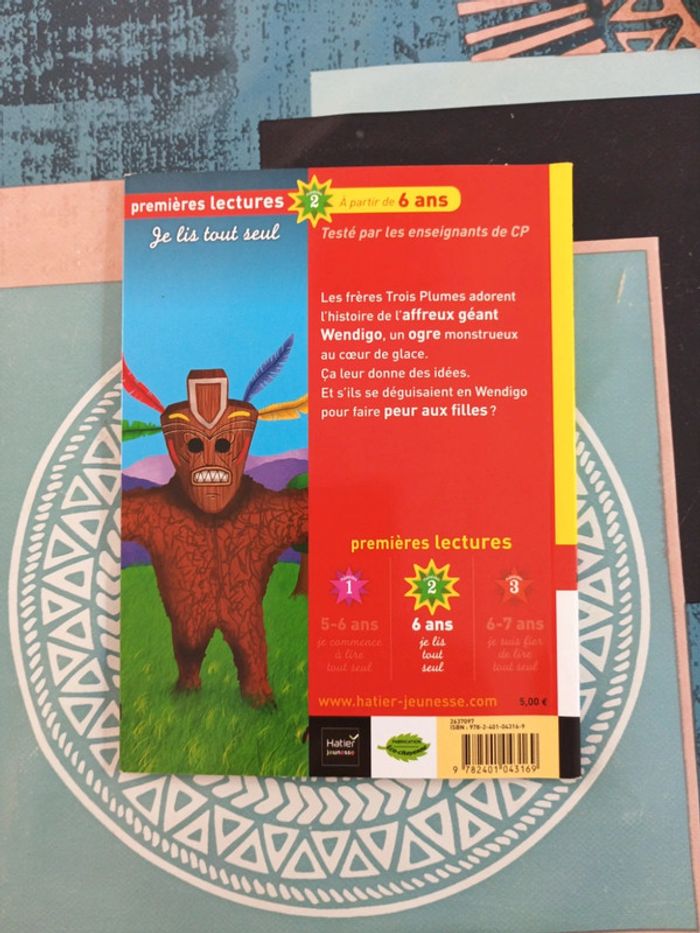 Livre Petits Cheyennes L'affreux géant Wendigo - photo numéro 2