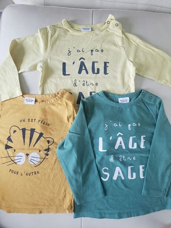 Lot de 3 tee-shirts