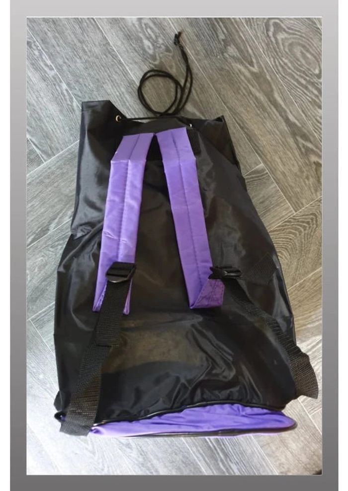 Sac à dos base arrondie Best design newmode MC noir/violet 31x454 cm - photo numéro 2