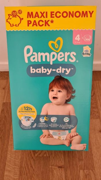 Maxi pack 108 couches taille 4