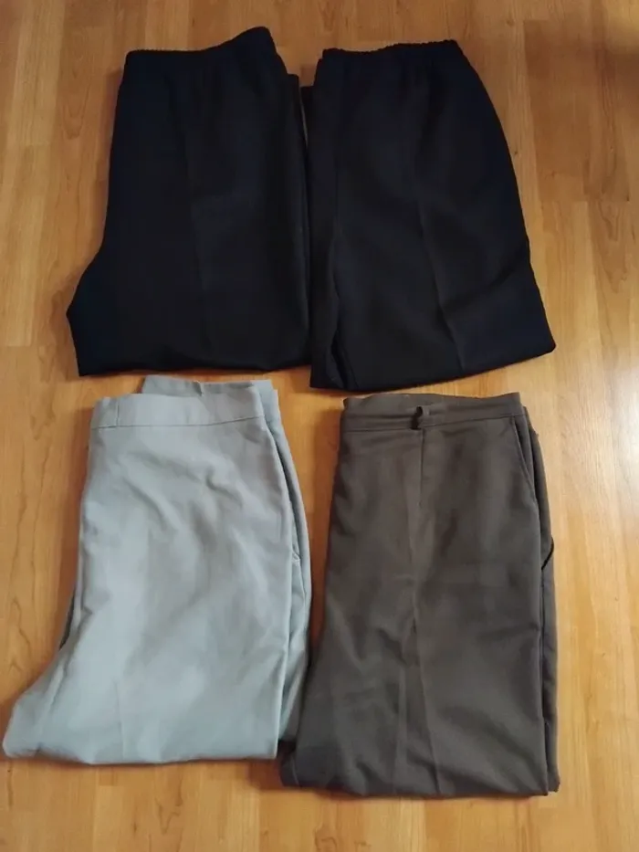 Lot de 4 pantalons dames