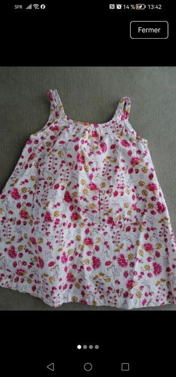 Robe à bretelles Petit Bateau 