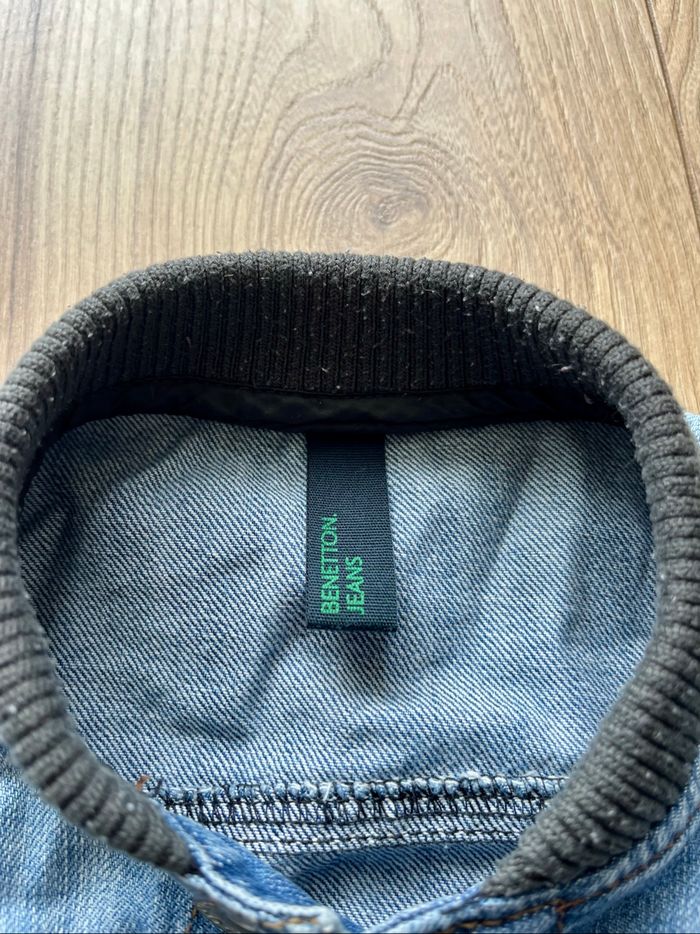 Veste en jeans Benetton - photo numéro 3