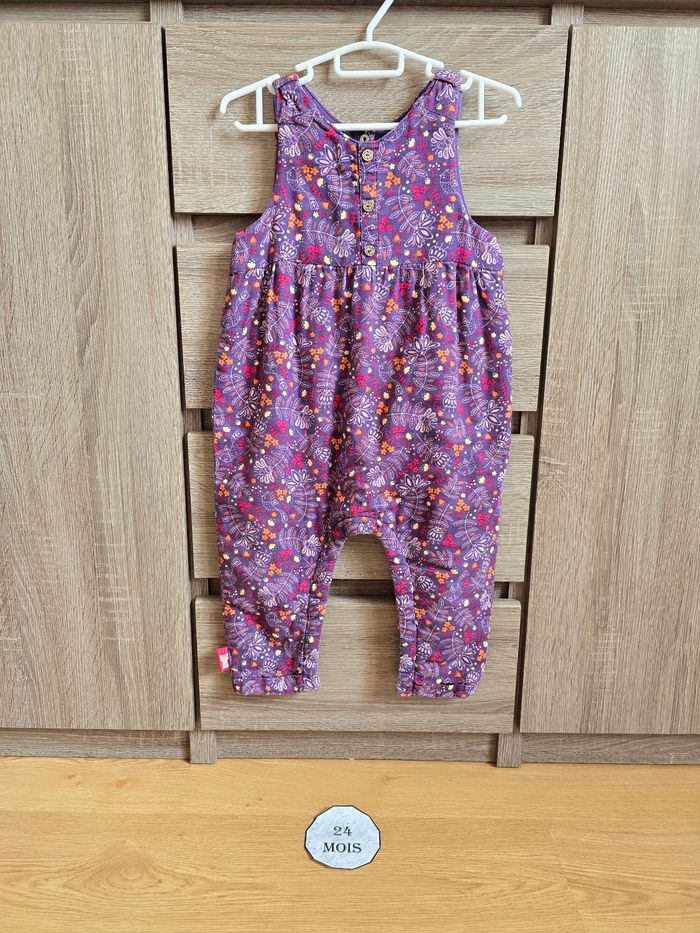 Vêtement Bébé Fille - Ensemble Salopette + Body - Sergent Major - 24 mois 86 cm - photo numéro 2
