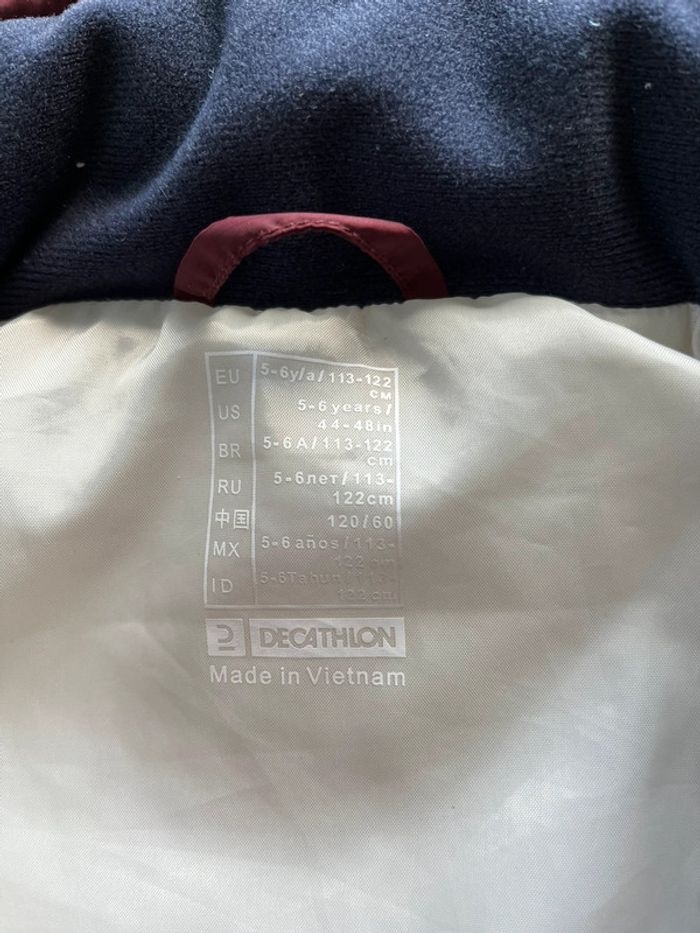 Doudoune sans manche Fouganza 5/6 ans - photo numéro 3