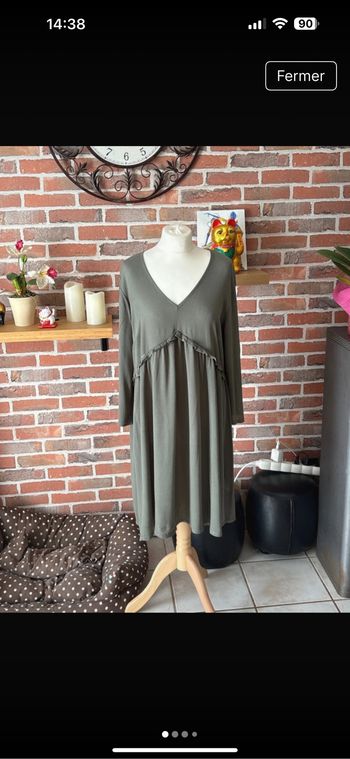 Robe Kiabi manche longue t 40