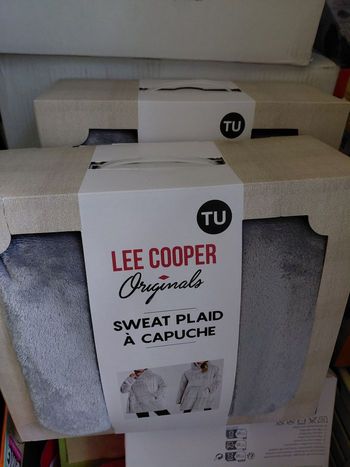 2 sweat plaid Lee cooper originals sweat plaid taille unique mixte taille unique 