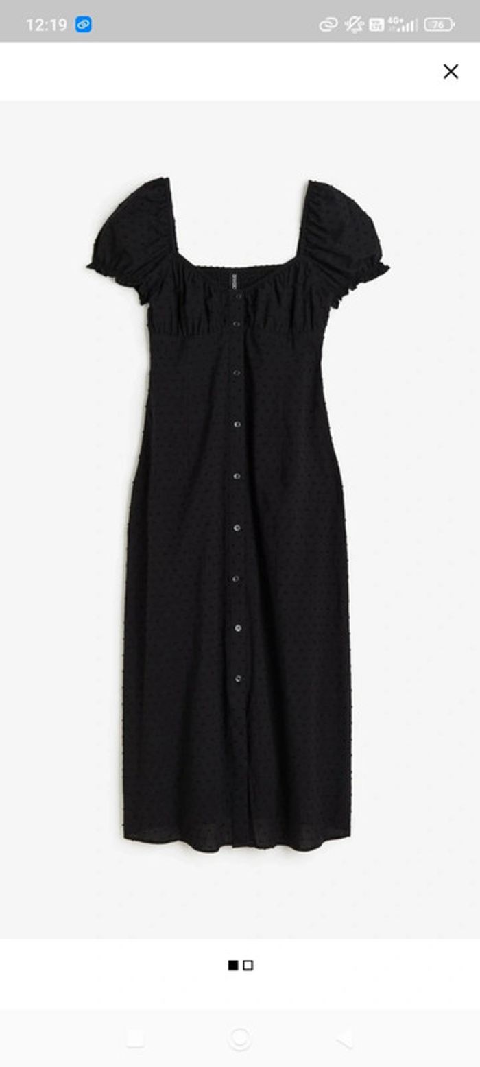 Robe midi noire