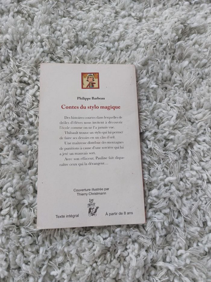 Livre/roman enfant "Contes du stylo magique" Philippe Barbeau - photo numéro 3