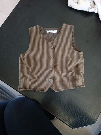Gilet sans manches in extenso 18 mois