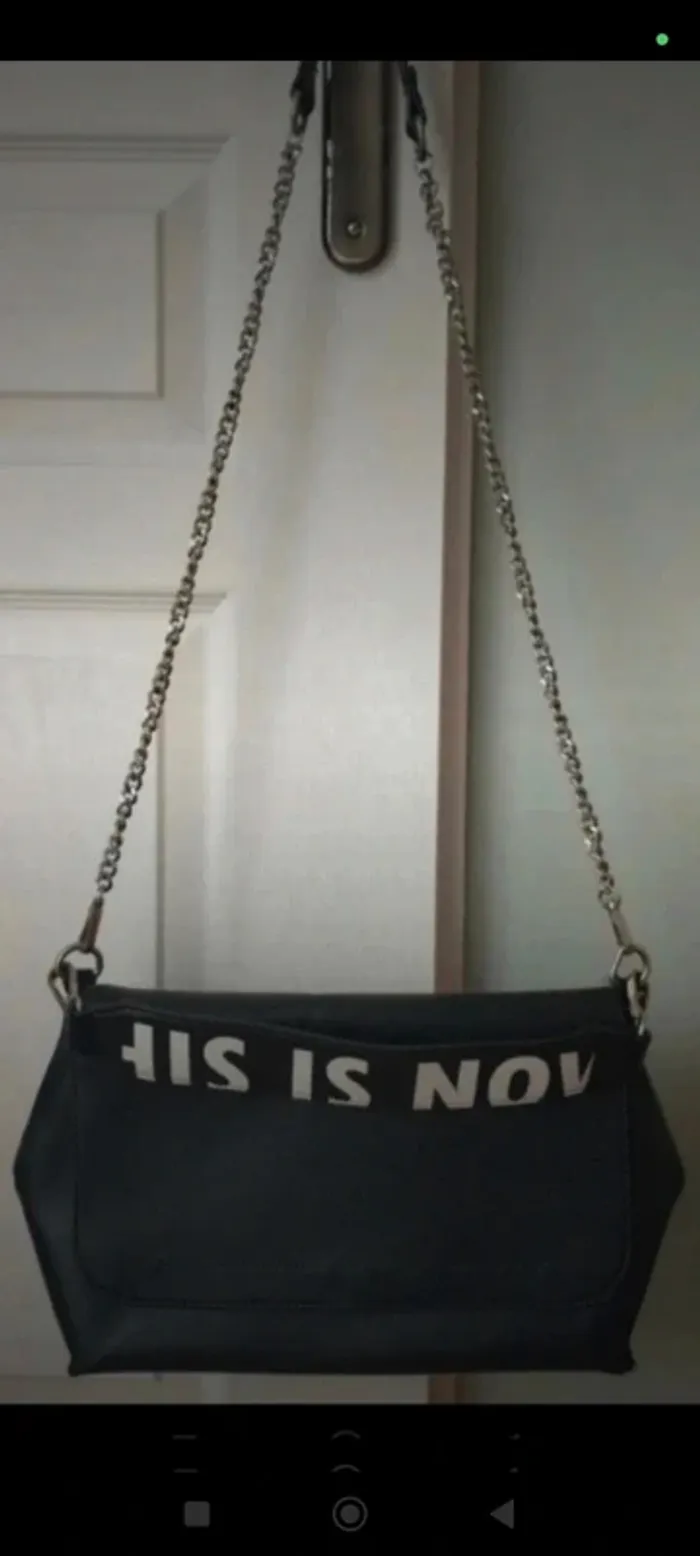 Sac à main noir zara - photo numéro 4