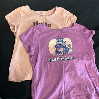 2 tee-shirts