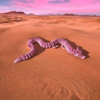 🐉Magnifique Dragon Articulé Rose 🐉