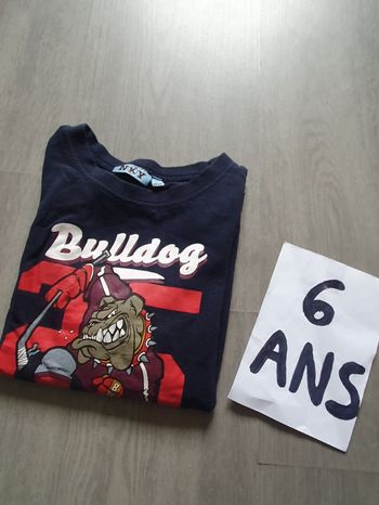 Maillot t-shirt 6ans garçon