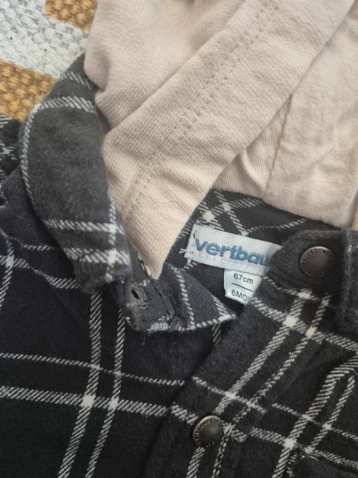 Chemise à capuche Vertbaudet - photo numéro 2
