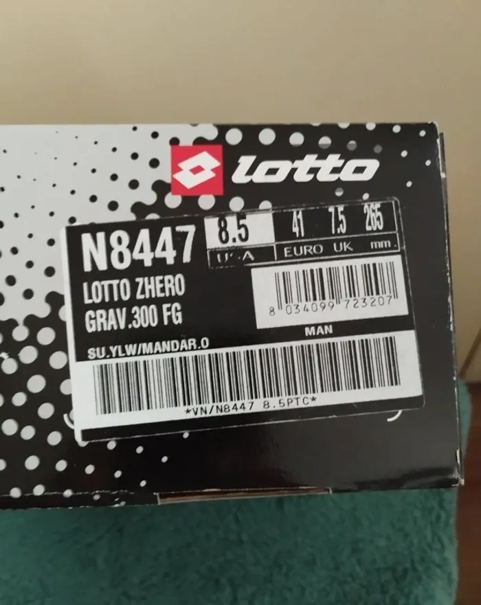 Chaussures de Football Lotto Zhero Gravity pointure 41 - photo numéro 12