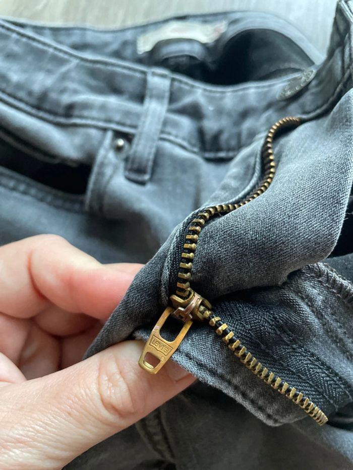 Jean levi’s 711 skinny gris 29 - photo numéro 7
