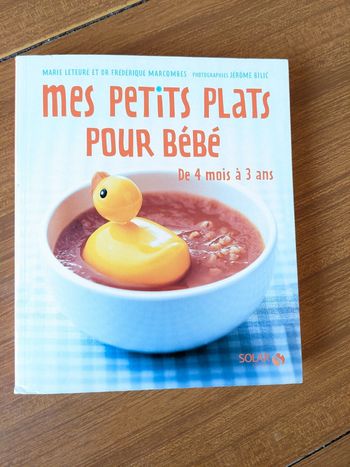 Mes petits plats pour bébé