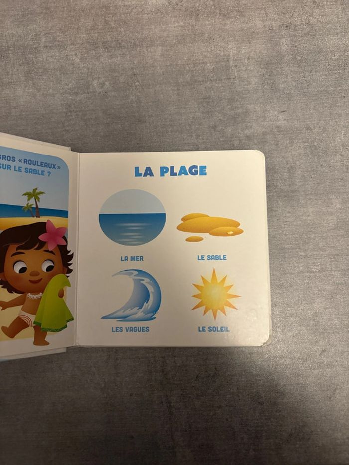 Livre Disney, mes premier imagier la mer - photo numéro 2