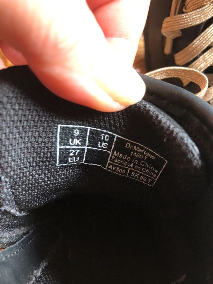 Dr Martens noire 27 - photo numéro 6