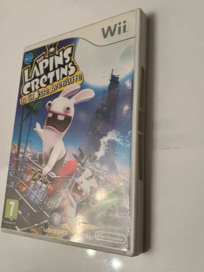 Jeu Nintendo Wii Lapins Crétins La grosse aventure - photo numéro 3