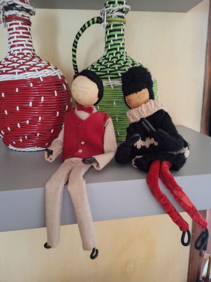 2 figurines faits main - photo numéro 10