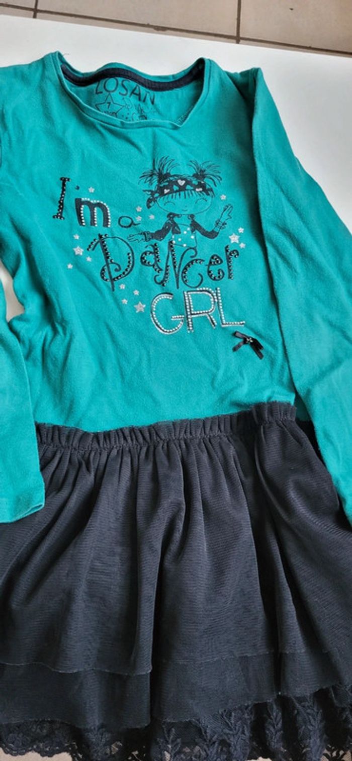 Robe fille 7 ans ,LOSAN danser girl