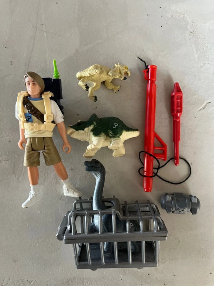 Jurassic park figurine et accessoires