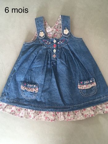 Robe fille 6 mois