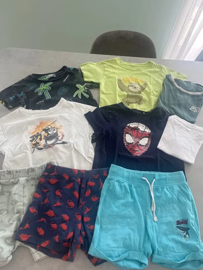 Lot 9 vêtements été