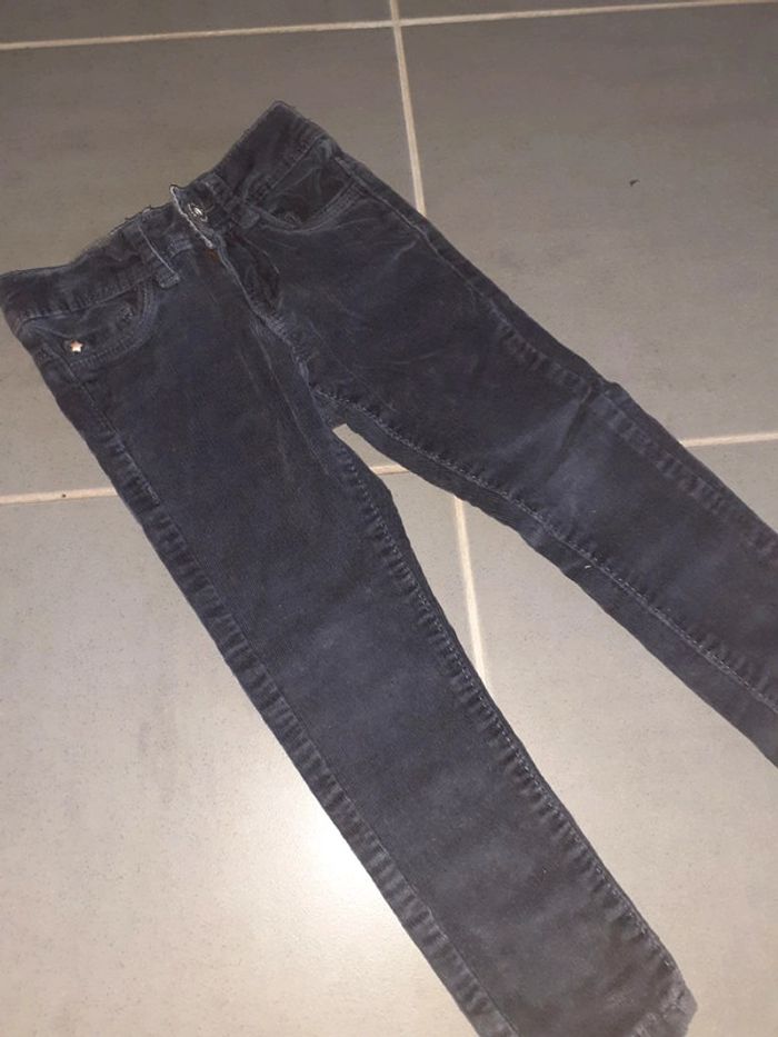 Pantalon velours fille - photo numéro 2