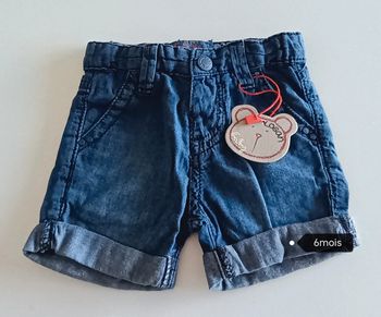 Short jeans léger