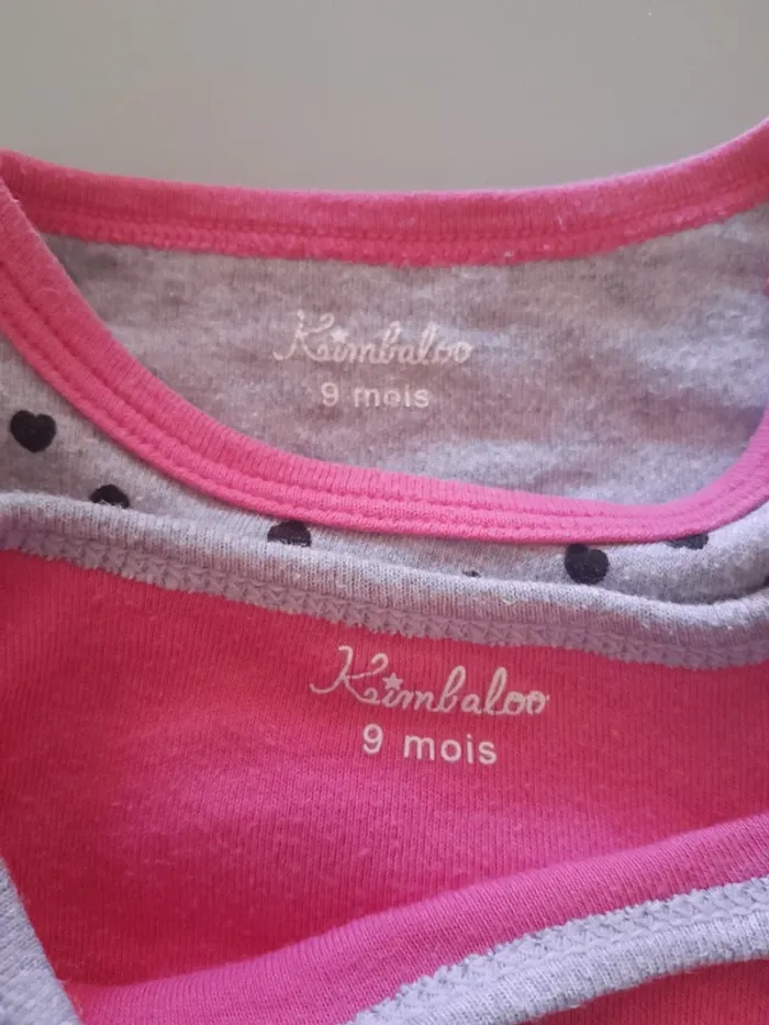 2 body ml fille 9mois - photo numéro 2