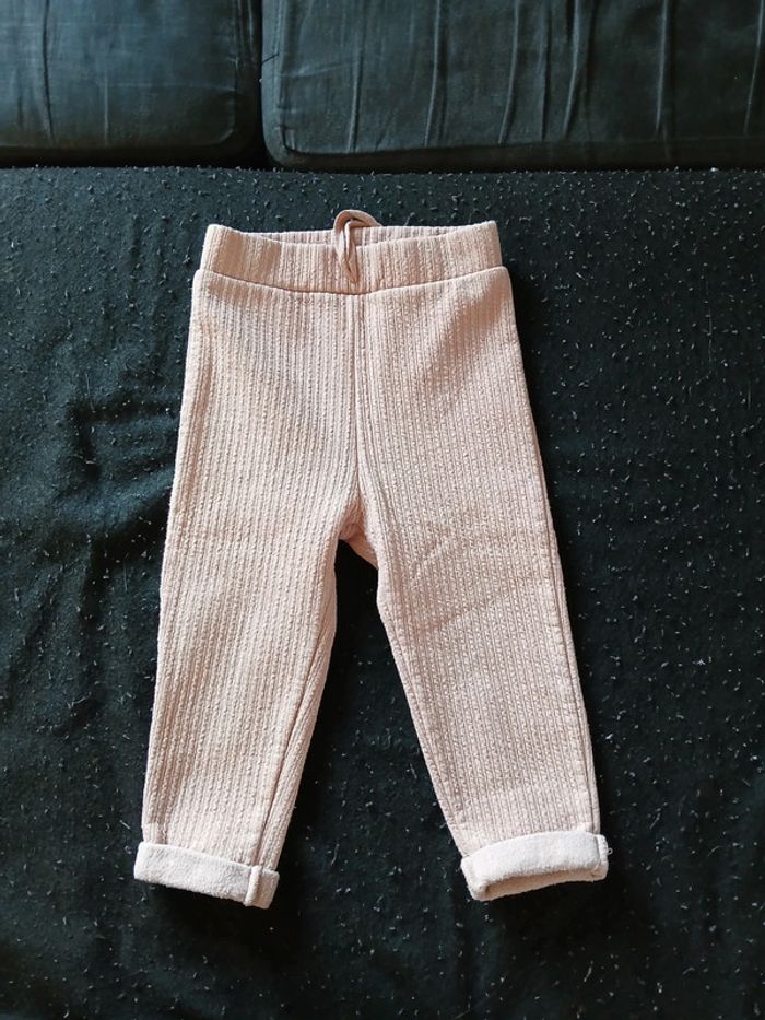 Ensemble pantalon/gilet 18 mois fille - photo numéro 2