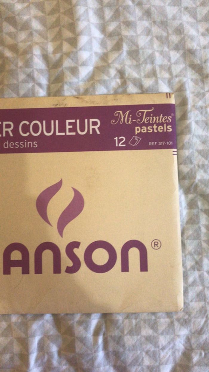 Lot de feuille canson 12 de couleurs - photo numéro 4