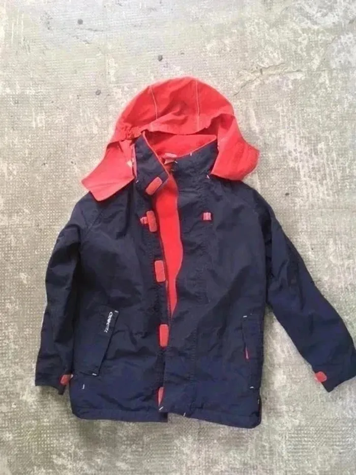 🧥 Anorak garçon 10 ans – Capuche amovible - photo numéro 2