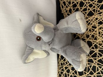 Doudou éléphant gris NATURE PLANET