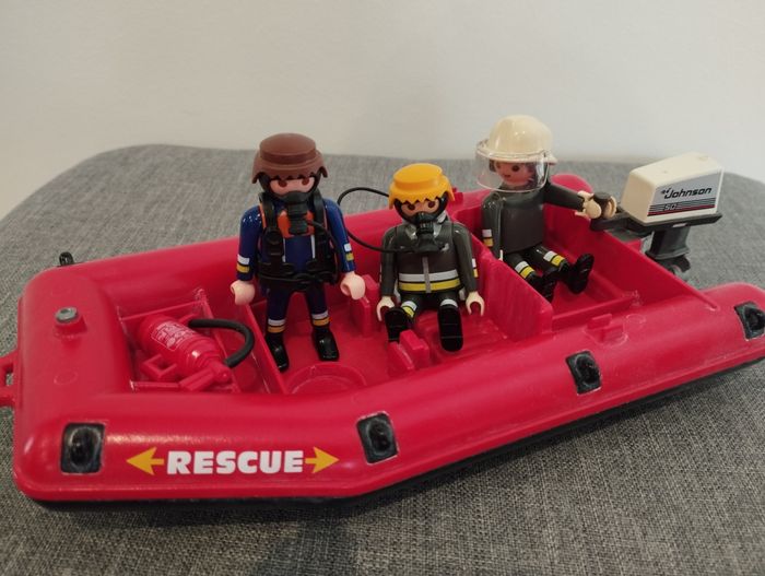 Lot Playmobil pompiers - photo numéro 9