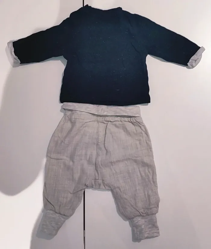 Lot de 3 ensembles garçon, 3 mois, 8 pièces - photo numéro 9