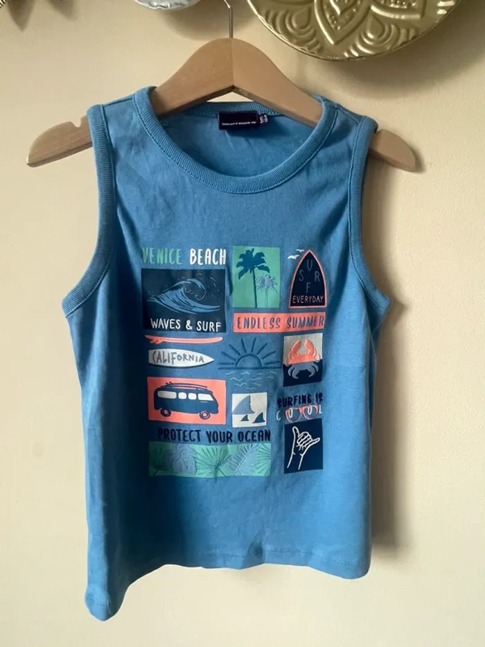 Ensemble débardeur short denim - photo numéro 2