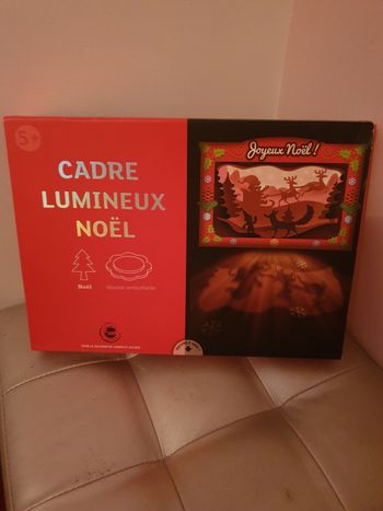Cadre lumineux Noël neuf